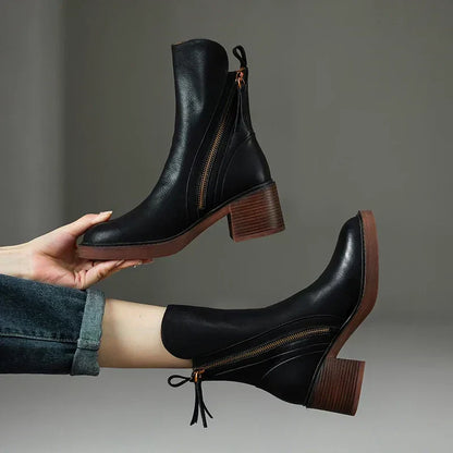 Margaret™ | Elegant Leather Boots