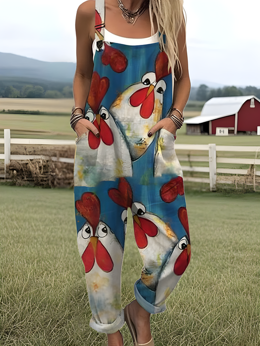 Cluckin’ Cute Jumpsuit