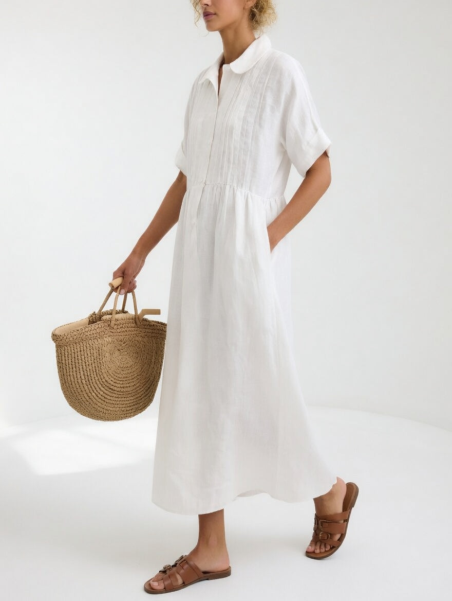 Isadora | Relaxed Maxi Shirt Dress