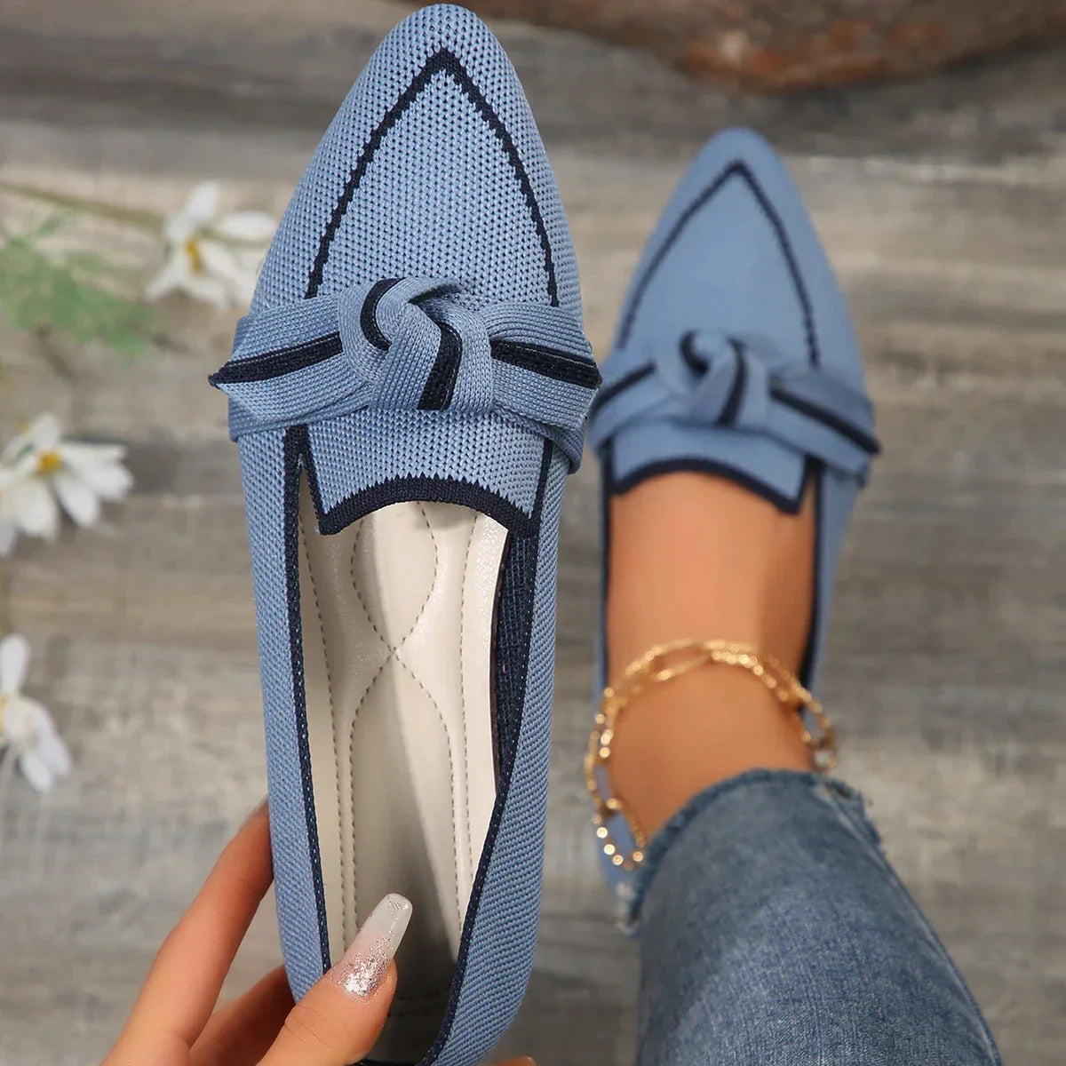 Nellie™ | Casual Pointed Toe Slip-On