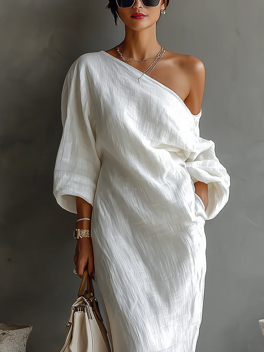 Elise | Chic Asymmetrical Maxi Dress