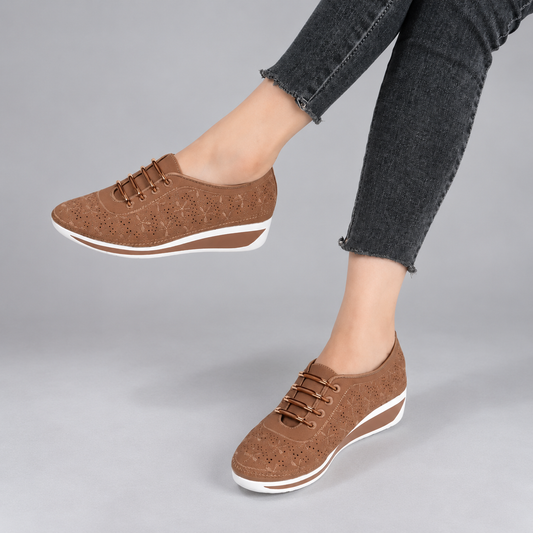 LAYLA™ CASUAL LOW TOP WEDGE ORTHOPEDIC SNEAKERS