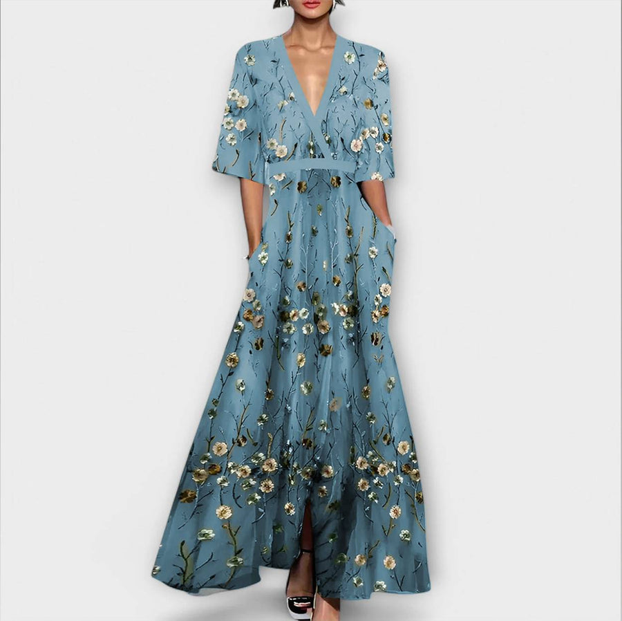 Elowyn™ | Comfortable Floral Maxi Dress