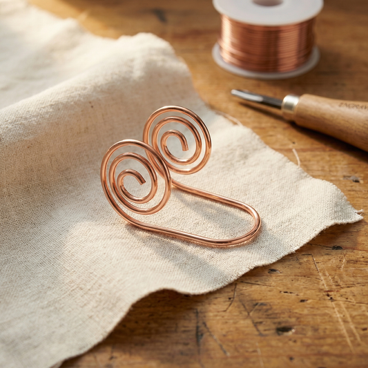 Aurelia | Copper Hand Spiral