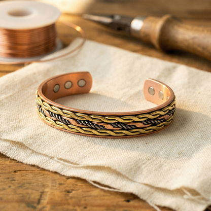 Penelope | Three-Strand Twisted Bracelet