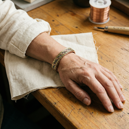 Penelope | Three-Strand Twisted Bracelet