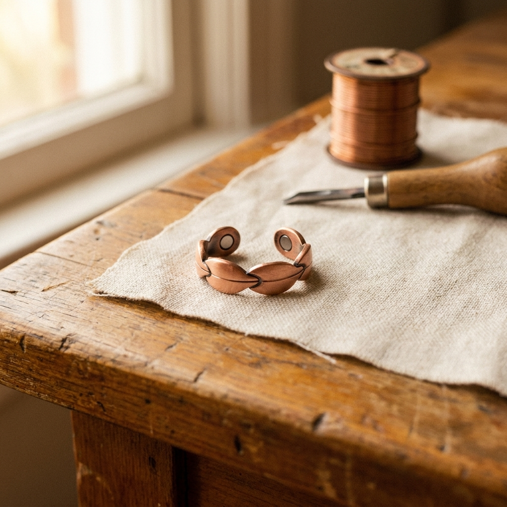 Beatrice | Twisted Copper Ring