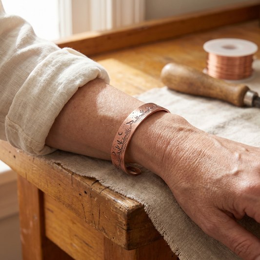 Dakota | Desert Scene Copper Cuff