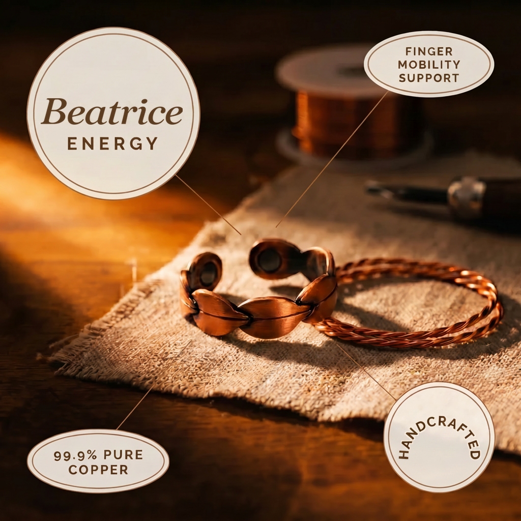 Beatrice | Twisted Copper Ring