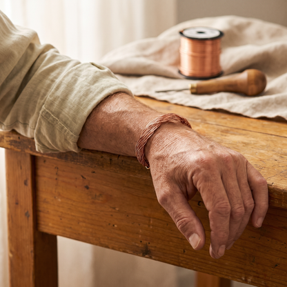 Maren | Braided Copper Cuff