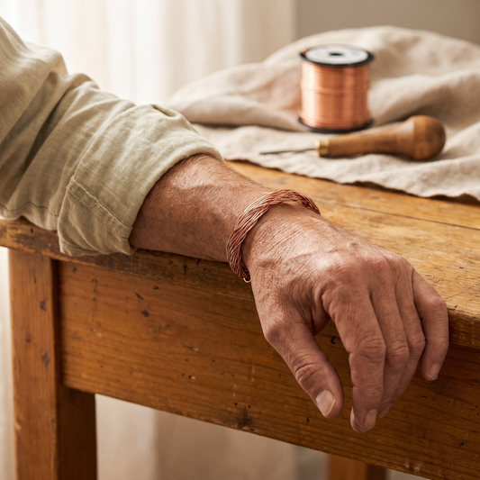 Maren | Braided Copper Cuff
