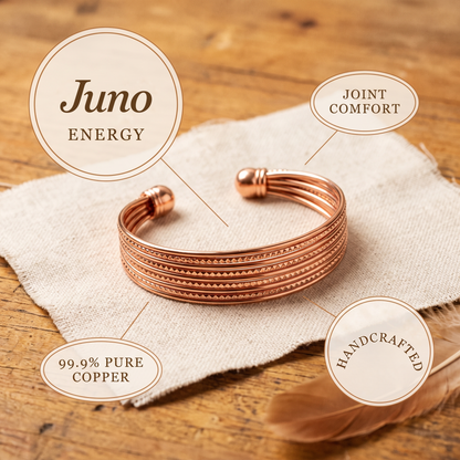 Juno | Eight-Wire Copper Cuff