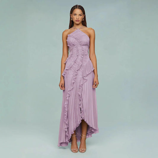 Adelynn™ | Long Ruffle Dress