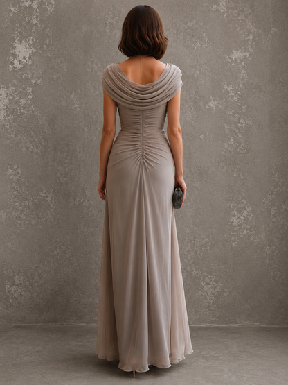 Adriana | Draped Maxi Dress