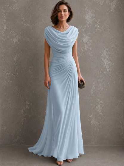 Adriana | Draped Maxi Dress