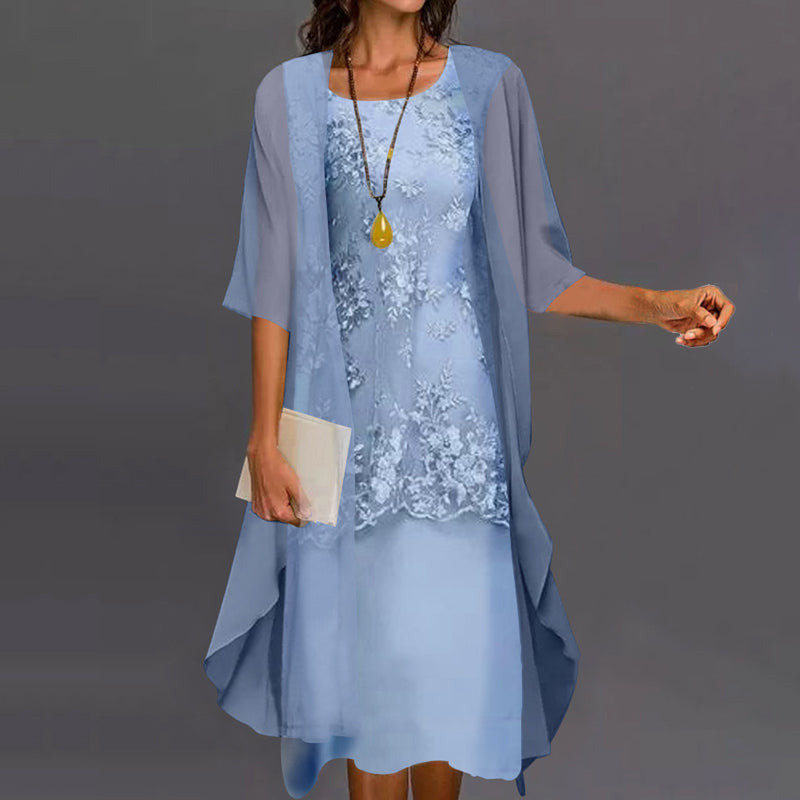 Lumi | Chiffon Two-Piece Dress