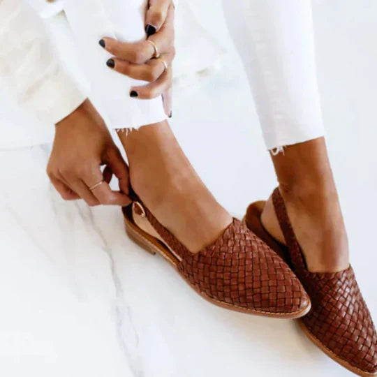 Luna™ Artisan Crafted Flat Sandals